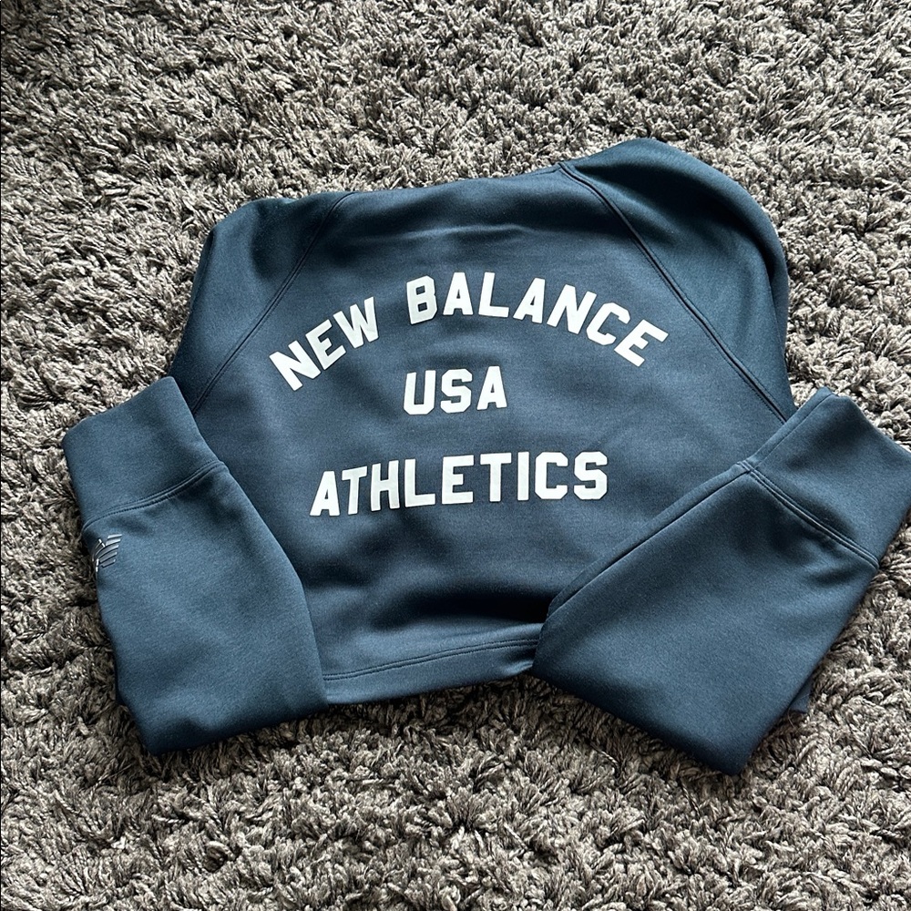 New Balance Navy USA Athletics Sweatshirt